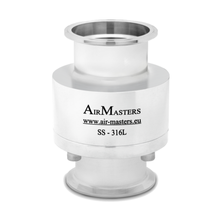 316l stainless steel ring vac with sanitary flange air conv01san 316l