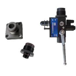 Sicherheits und Absperrblock und Adapter