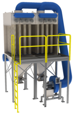Industrial dust collectors 